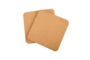 APPETITO SQUARE CORK TRIVETS 20cm SET 2