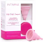 INTIMINA Lily Cup Compact Size a - Collapsible Period Cup with Flat-Fold Comp...