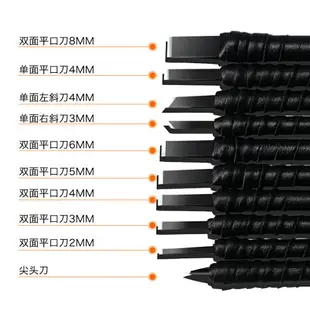 篆刻工具套裝初學者入門鎢鋼篆刻刀手工雕刻刀木雕石刻刀印章雕刻