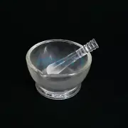 75mm I.D Apothecary Solid Glass Pestle and Mortars Bowl Set Grinding Mill Tool