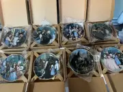 Wizard of Oz 50th Anniversary (8) plate collection-1989, Thomas Blackshear