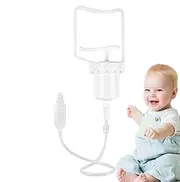 Baby Nasal Aspirator, Powerful Manual Pump with Baby Nose Spokesperson, Soft Silicone Nose Cleaner, Nasal Aspirator with Manual Pump | Manual Nose Mop for Babies
