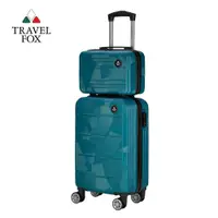 在飛比找蝦皮購物優惠-TRAVEL FOX 旅狐 14+20吋閃耀拉鍊子母行李箱
