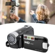 4K 48MP DV Camera 2.7in TFT Rotatable Screen 16x Digital Zoom Video Camera Black