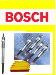 BOSCH GLOW PLUG Mitsubishi Express Ute L200/MC/2.3 4D55 Engine DIESEL 4X4 4X2
