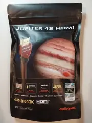 Audioquest Jupiter 48G bps Ultra High Speed 4K-8K-10K HDMI Cable 8' NEW