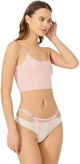 [cottonhill] Crotchless Underwear for Women - Adjustable G-String Thongs for Ladies - Open Crotch Sexy Lingerie- Lace Panties