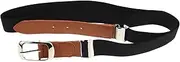 [LIFKOME] Kids' Elastic Waist Belt Adjustable for Jeans Dress Pants School Uniforms Soft Pu Material