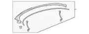 Genuine GM 2013-2014 Buick Enclave Instrument Panel Trim Plate Bezel 23185672