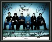 LINKIN PARK BAND SIGNED PRINT - A4 AUTOGRAPHED PHOTO POSTER
