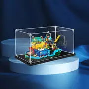 Display King - Acrylic display case with screw for LEGO® Monkie Kid's Team Secret HQ 80013