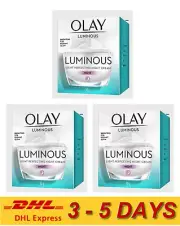 3x Olay Luminous Light Perfecting Night Cream Advance Moisturiser 50g