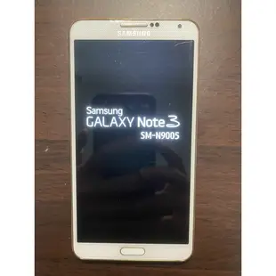 白色 Samsung 三星 Galaxy Note3 LTE(可4G)SM-N9005