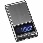 Digital Pocket Scale 500g Capacity x 0.01g Detail with Large 1/2" Backlit Digits