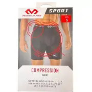 McDavid Sport Compression Shorts Small S Black Athleticwear Workout Exercise