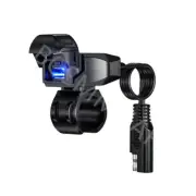 Waterproof SAE to USB Adapter Quick Charge3.0 Motorcycle Handlebar For Phone GPS
