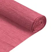 Crepe Paper Roll Crepe Paper Decoration 6.9ft Long 20 Inch Wide, Dark Red