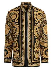 [Versace] Versace-Barocco Camicie Multicolor-Uomo 50IT Multicolor