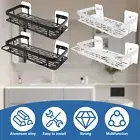 Shower Caddy No Drill Shower Organizer Rustproof Shower Shelf Hollowed PKw
