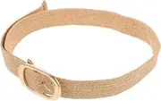 [LIFKOME] Elastic Women Woven Waist Belt Chic Straw Design for Jeans Dresses and Casual Outfits Versatile Fashion Accessory for Every Season