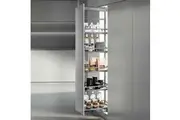 HIGOLD Diamond PRO Pull Out Pantry Unit - 300mm Cabinet - 1659 to 2059mm Adjustable Height - 5 Trays