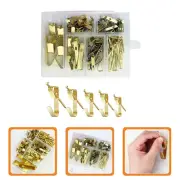 130 Pcs Photo Frame Picture Hook Hold Tightly Hanging Solutions