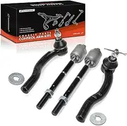 A-Premium Set of 4, Front Inner Outer Tie Rod End Kit, Compatible with Toyota Camry 2002-2003 & Lexus ES300 2002-2003