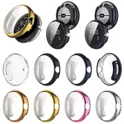 Electroplated TPU Watch Protective Case Cover for Google Pixel Watch 1/2