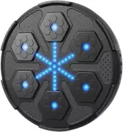 Music Boxing Machine, Wall-Mounted Bluetooth Trainer with Beat Sync & LED Lights
