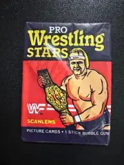 **RARE** Scanlens PRO WRESTLING STARS Wax Pack [As NEW condition]