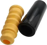 Jodriva Rear Dust Cover Air Shock Absorber Bellow Dust Boot Set, for Bora, for (1J2)/ Variant (1J6)/Golf IV/New, for Beetle, 1J0513425A Rear Shock Absorber Boot