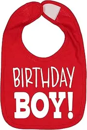 Aiden's Corner Handmade Cute Baby First Birthday Boy Smash Cake Bibs - 1st and 2nd Party Bib