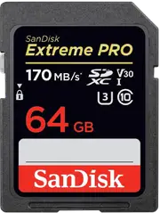 Sandisk Extreme Pro SDXC 64GB SD Memory Card