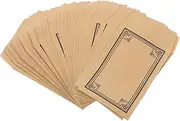 SHINEOFI Mini Paper Envelopes 50 Pack Coin Money Storage Pouches Moisture-Activated Seal Versatile for Cards Trinkets