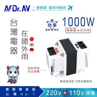 【N Dr.AV聖岡科技】GTC-1000 專業型升降電壓調整器