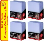 100 x Ultra Pro Super Clear Premium TOPLOADER Rigid Card Protector TOP LOADERS