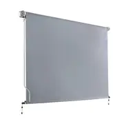 Outdoor Blind Window Privacy Screen Roll Down Awning Canopy 3.0X2.5M