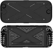 Protective Cover Compatible with Nintendo Switch 2 Console,Soft TPU Cover Full-Body Protection Shock-Absorption Anti-Scratch Protective Case for Switch 2 Game Console Game Storage, Black (case Only)