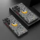 For Samsung S23 S22 S24 Ultra S21 A54 A52 A53 A34 Astronaut Acrylic Case Cover