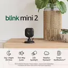 Mini 2 (Newest Model), Plug-In Smart Security Camera, HD Night View in Color, Bu