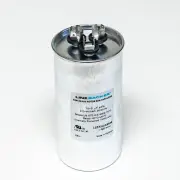 Supco Capacitor Round Dual Run 75 + 5 uf mfd 370/440 Volts for HVAC Motors