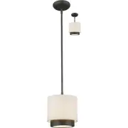 Z-Lite 196-8 Jade 1 Light 8 inch Factory Bronze Pendant Ceiling Light