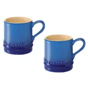 NEW Chasseur La Cuisson Petit Cup Blue Set 2pce
