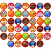 Decaf Flavored Coffee Pods Compatible with Keurig K Cup Brewers, Assorted Var...