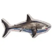 Interesting Shark Shape Plush Rugs Lovely Bedroom Comfortable Home Decoration