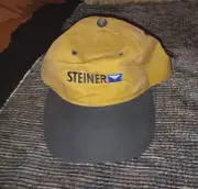 Genuine Quality Men's Steiner Embroidered Ball Cap Waxed Canvas Water Repel