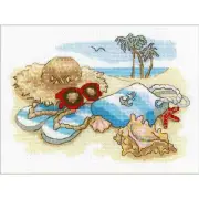 Cross-stitch kit Riolis 1719 Holiday by The Edge Of the Sea