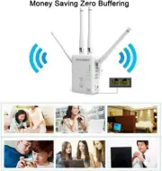 AC1200 WiFi Range Extender 360 Degree WiFi Booster Signal Amplifier with 4 Ante