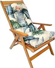 Cushions for Chairs | High Back Rocking Chair Waterproof Seat Pads - Patio Hammock Cushion for Outdoor Relaxing, Collapsible Chair Seat Pads for