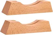 SUPVOX 2Pcs Wooden Base for Moving Sand Art Display DIY Sand Picture Stand for Home Office Elegant Compact and Stable Design for Creative Projects and Artistic Decor